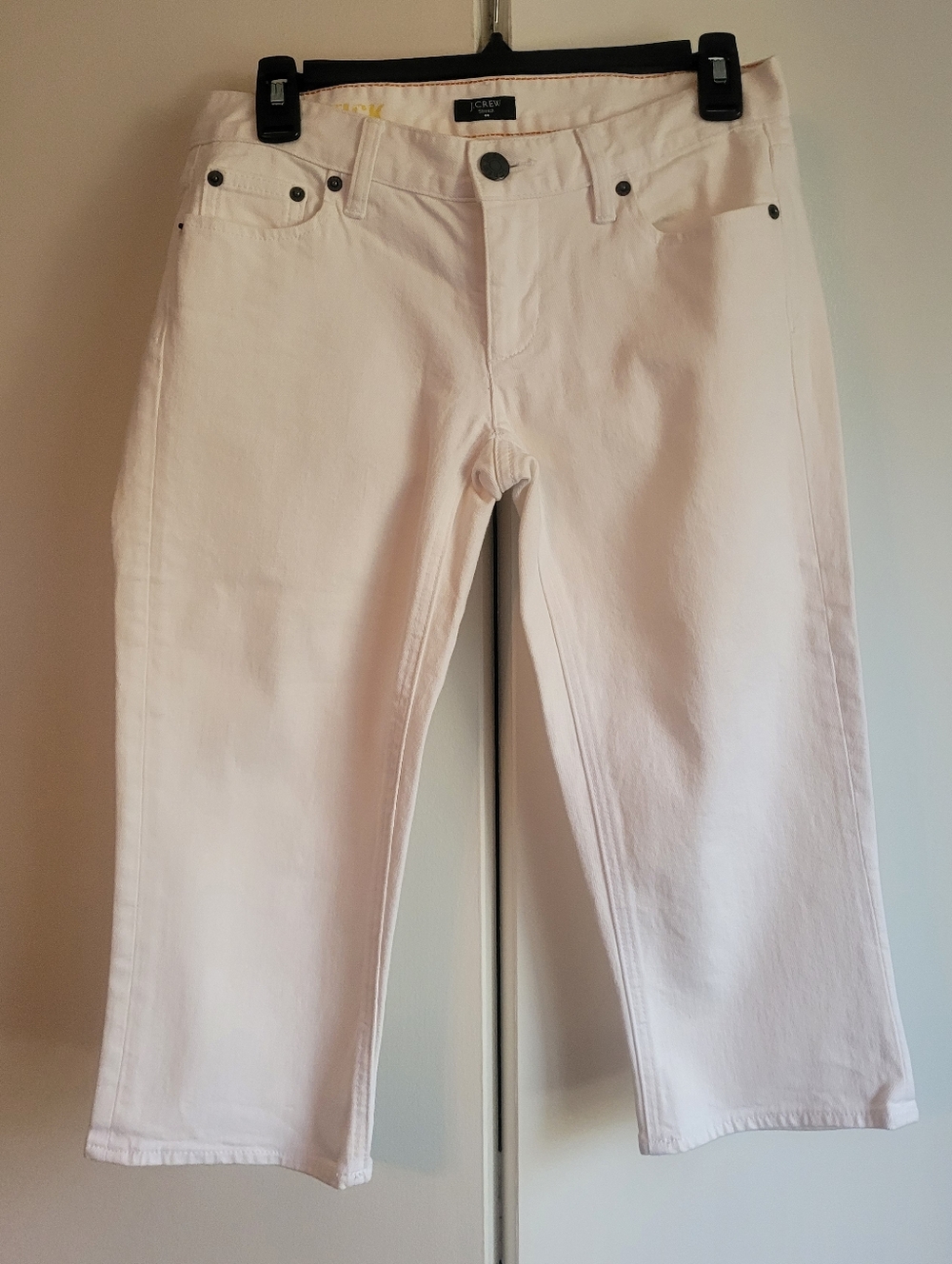 J Crew White Matchstick Shorts